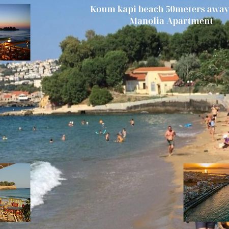 Center Manolia Dream 1 Bedroom Apartment 100M Away From The Beach ハニア エクステリア 写真