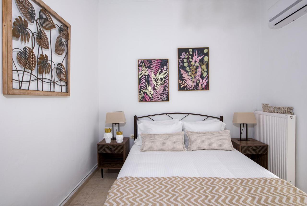 Center Manolia Dream 1 Bedroom Apartment 100M Away From The Beach ハニア エクステリア 写真